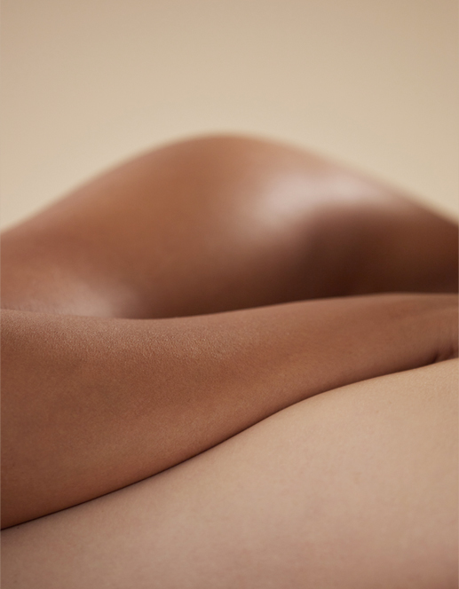 피부의 색감과 질감을 보여주는 이미지